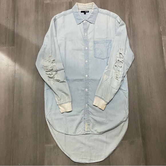 ELWOOD - Oversized Button Down Shirt - Picture 3 of 5